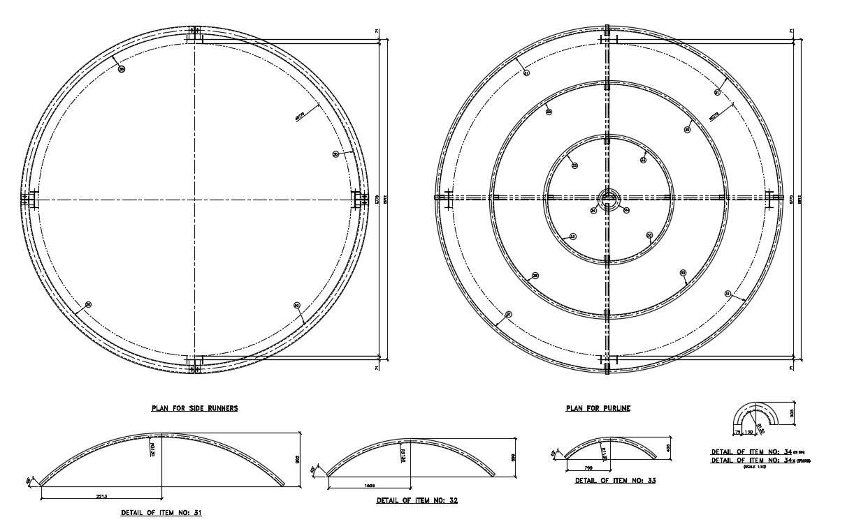 Side Runners Ground Plan Free Download DWG File - Cadbull