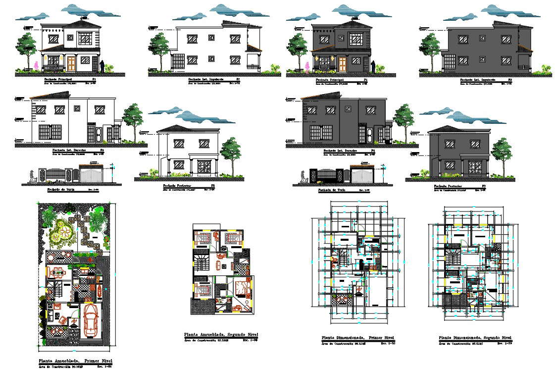 Simple House Design - Cadbull