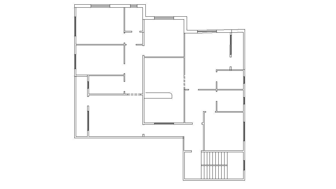 Simple 2D House Plans In AutoCAD Drawing - Cadbull