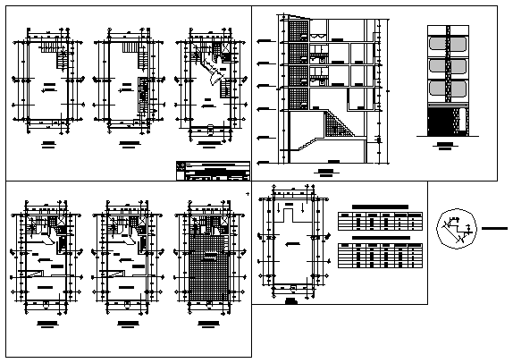 Single Family residential house design drawing - Cadbull