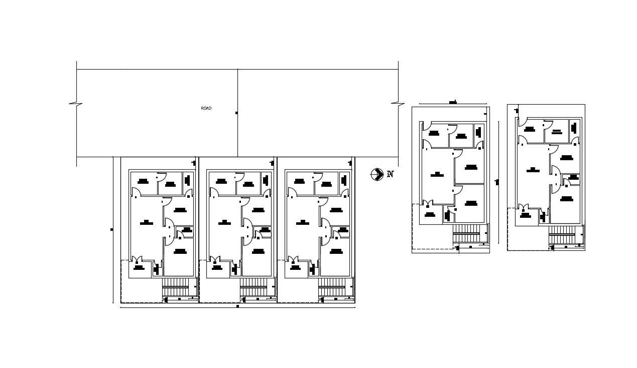 single-floor-house-plans-cadbull