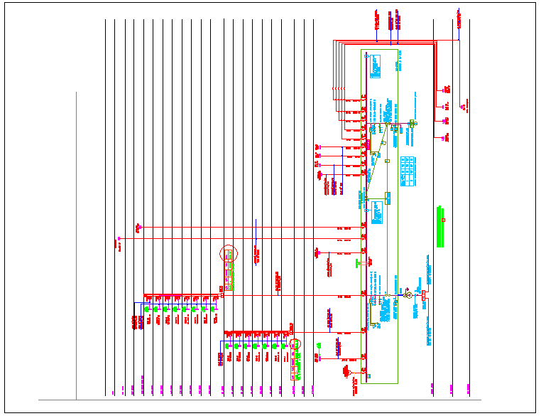 Single Line Diagram Of Mv Panel For Residential Tower Cadbull