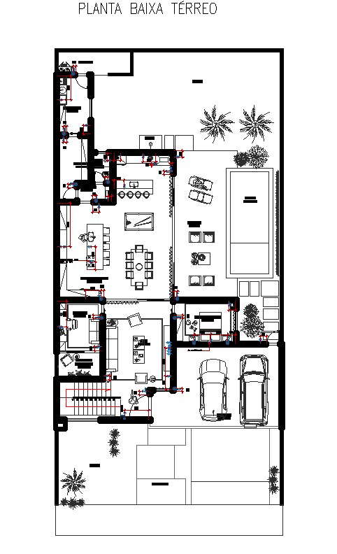 Single Storey Ground Floor 1bhk Architectural House Plan Is Available In This Drawing File