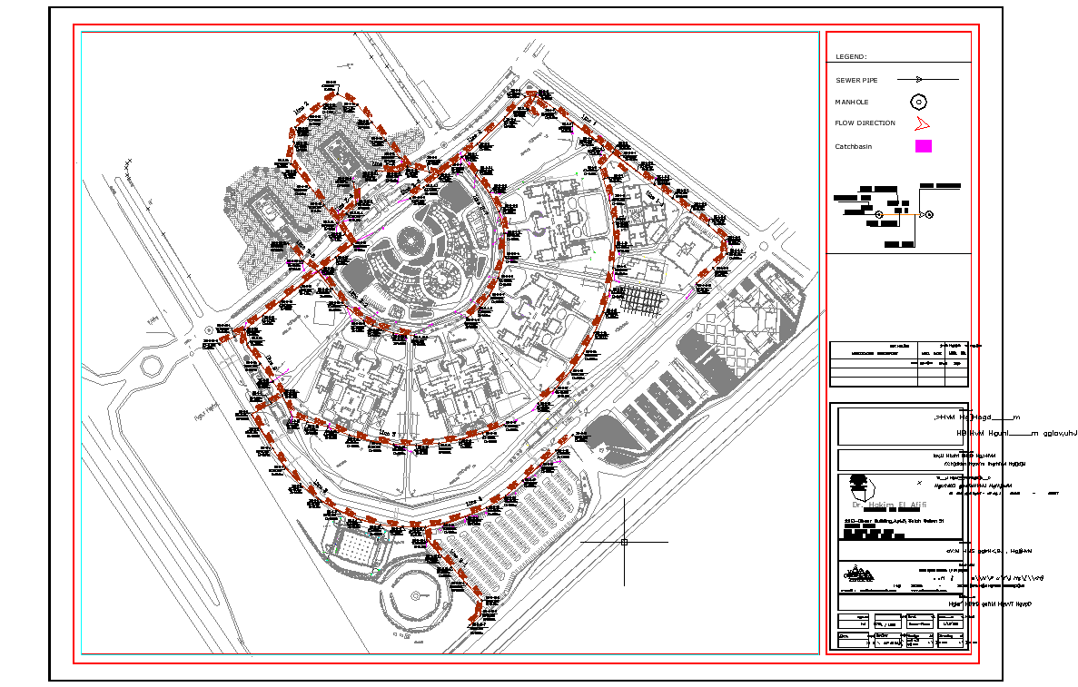Site plan layout view detail dwg file - Cadbull
