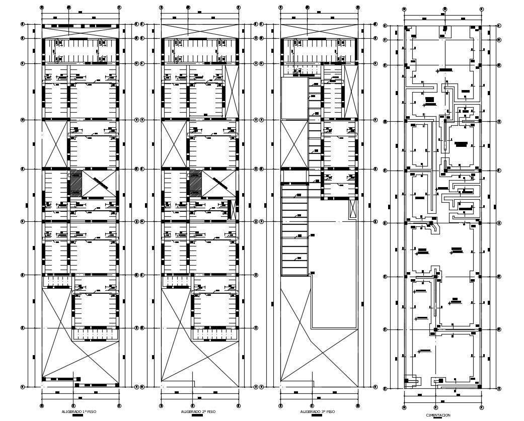 Site plan of a residentail house in autocad - Cadbull