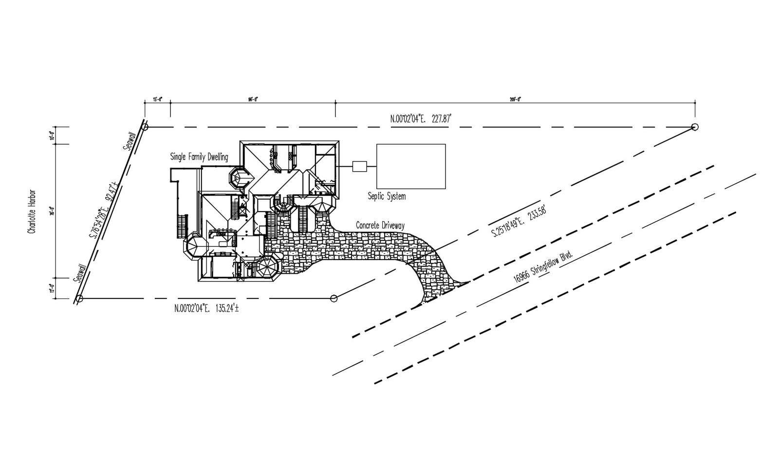 Site Plan Of The House With Detail Dimension In Dwg File Cadbull