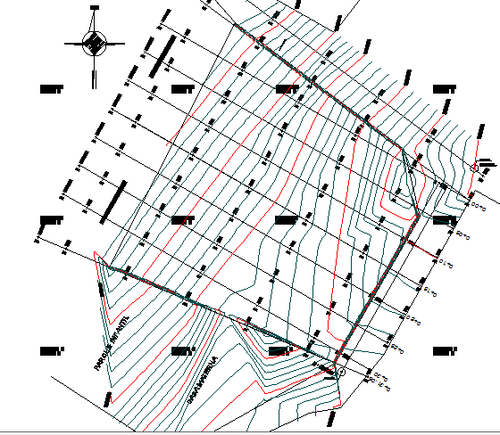 Site plan with location map shopping mall dwg file - Cadbull