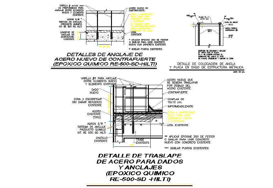 Site telecommunications roof section autoacd file - Cadbull