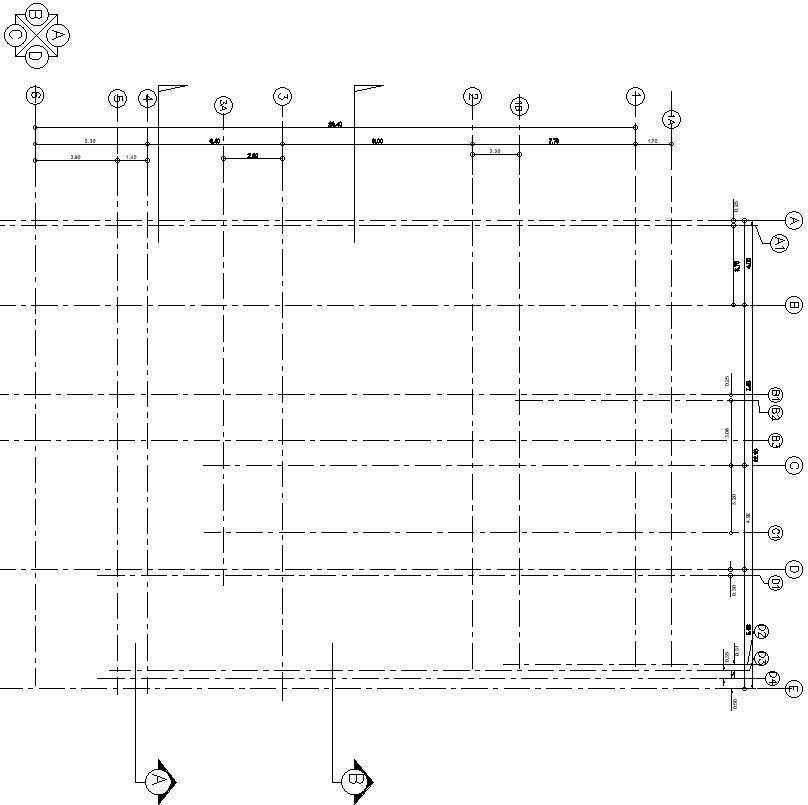 Site Framing structure in AutoCAD, dwg file. - Cadbull