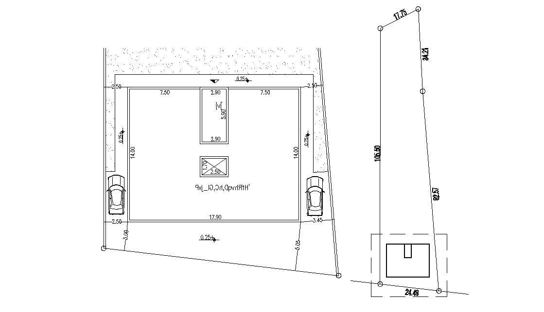 Site Plan And Plot Plan AutoCAD Drawing - Cadbull