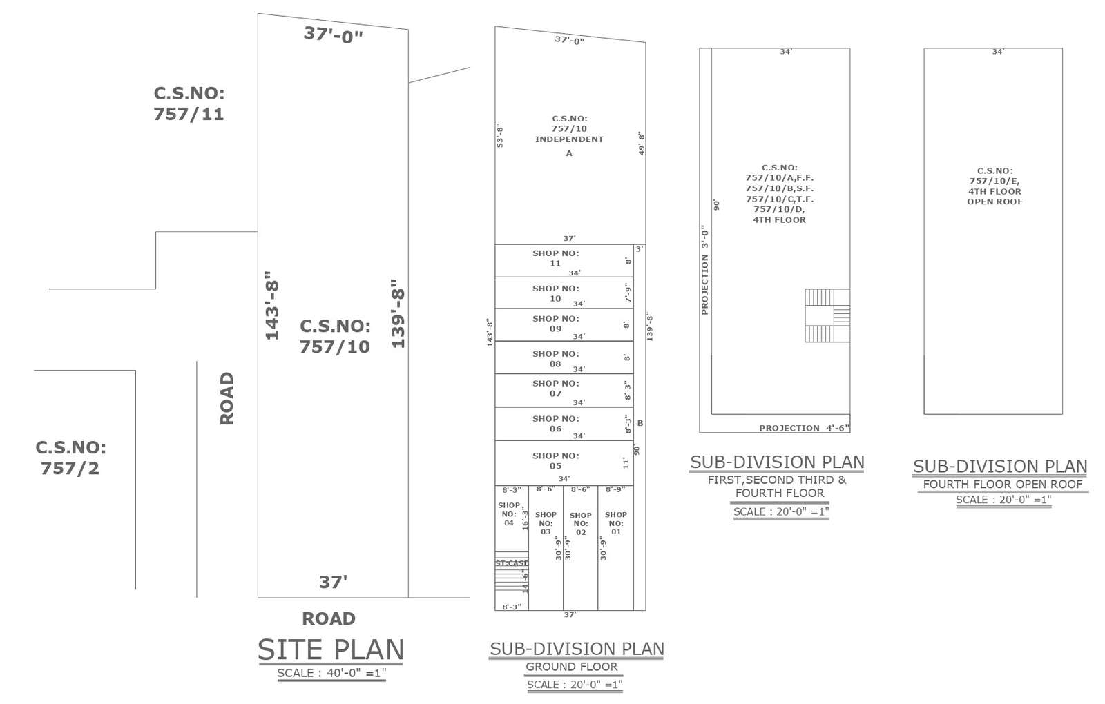 Site plan and space planning for sub division plan ground floor design ...