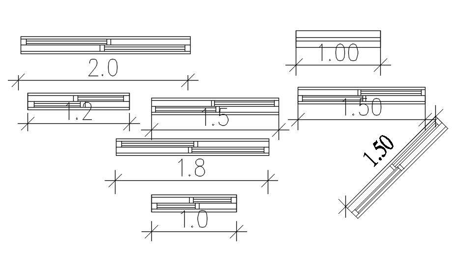 How To Draw A Sliding Door In Elevation