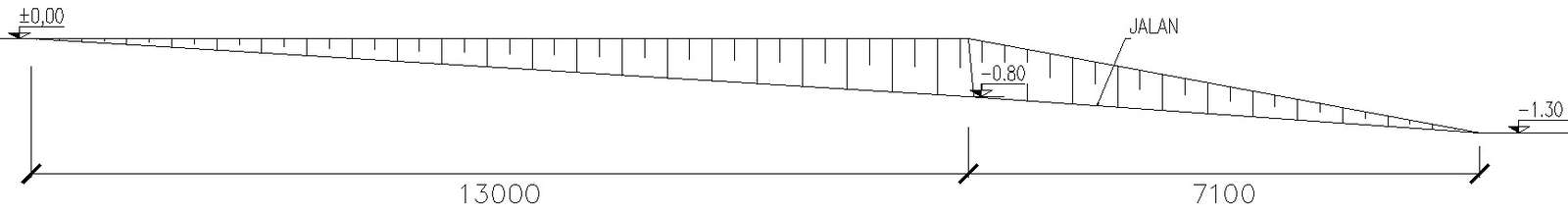 Slope at road in detail AutoCAD drawing, dwg file, CAD file - Cadbull