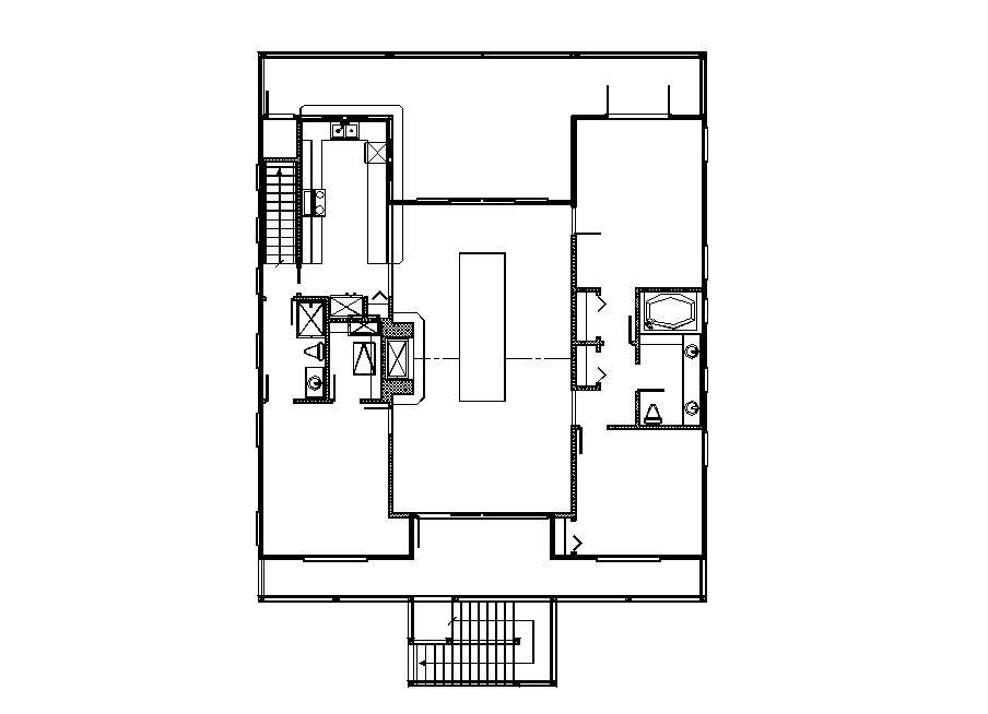 Small House Ground Floor Framing Plan Cad Drawing Details Dwg File Cadbull