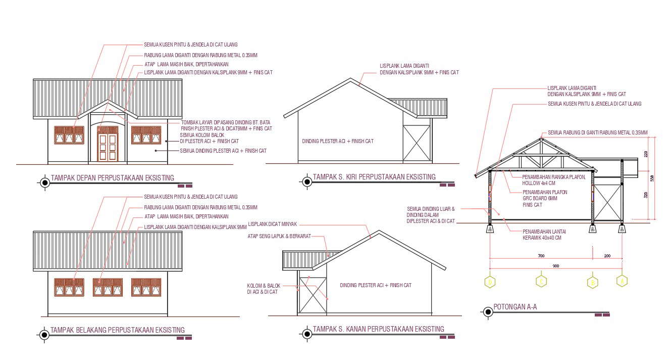 Small House Building Design Autocad File Small House Building Design Autocad File