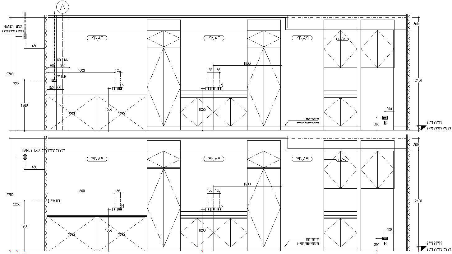 Smart Lock Door Section Detail Dwg Autocad File - Cadbull