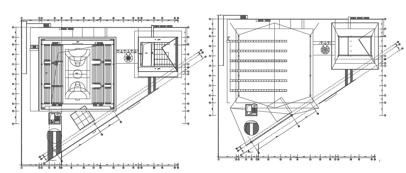 Stadium Design Plan AutoCAD File Download - Cadbull