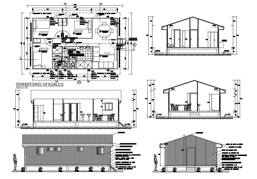 Staff Dormitory Room Design - Cadbull