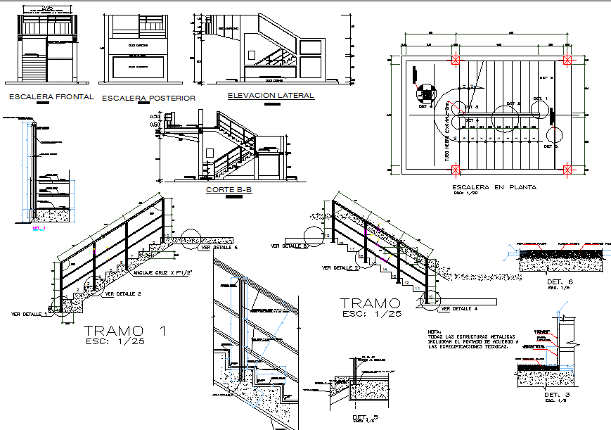 Plan And Section Stair Plan Detail Dwg File Cadbull My Xxx Hot Girl