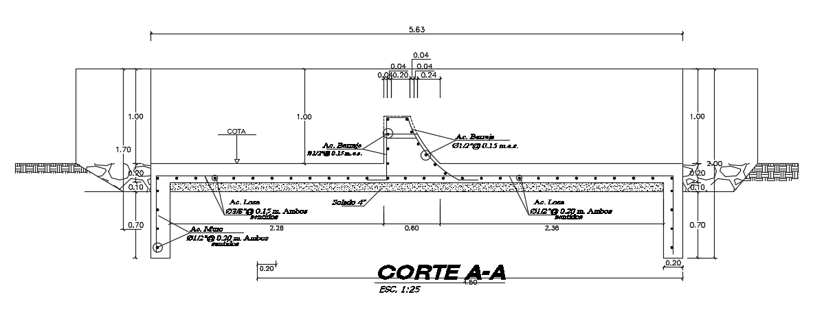 Steel bar detail drawing stated in this Cad file. Download the AutoCAD ...