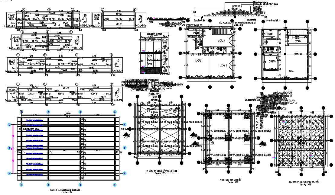 Structural details - Cadbull