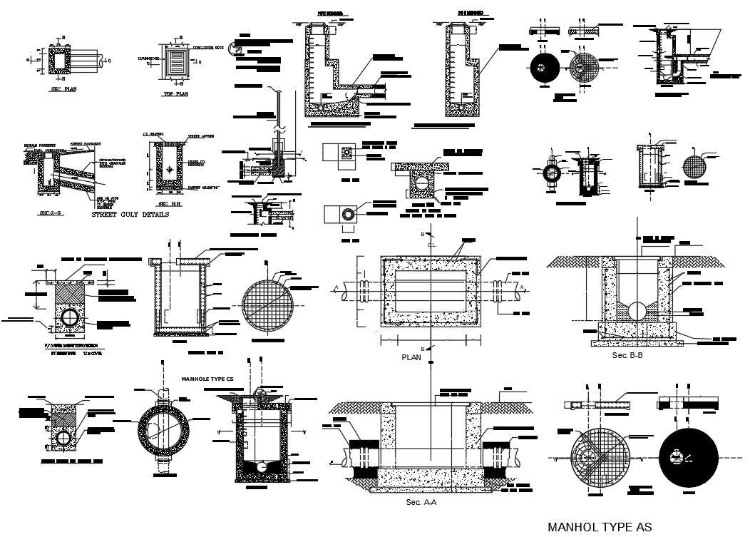 Structure details - Cadbull