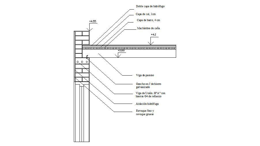 Structure details of cover in adobe and tube dwg file - Cadbull