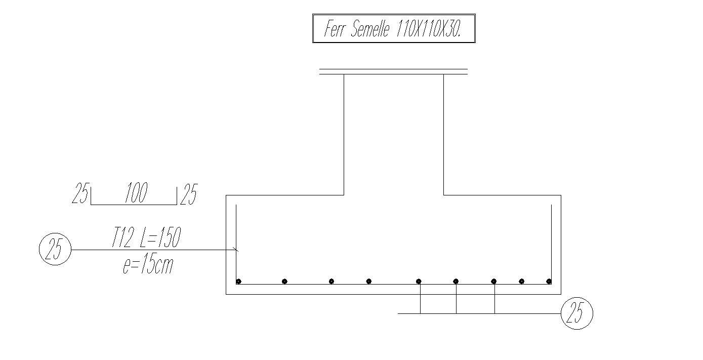 Structure design with reinforcement details in AutoCAD drawing, CAD ...