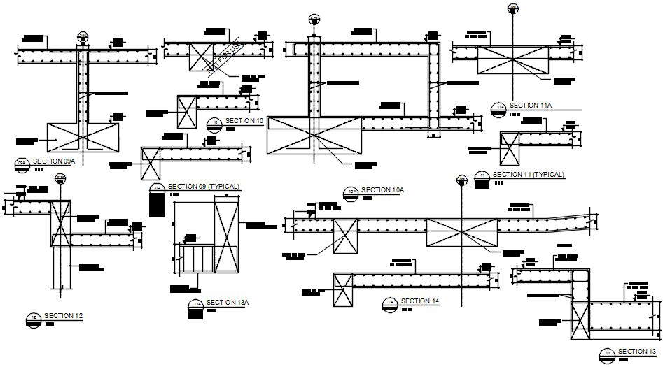 Structure Detail Of Reinforcement Drawing Provided In This Autocad ...