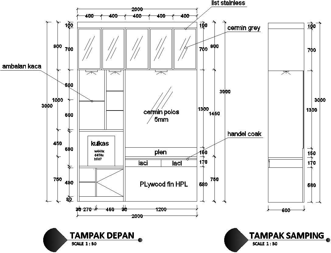 study-table-front-and-side-elevation-in-autocad-dwg-file-cadbull