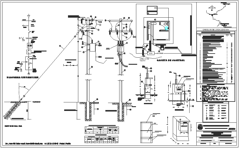 Sub-station project - Cadbull