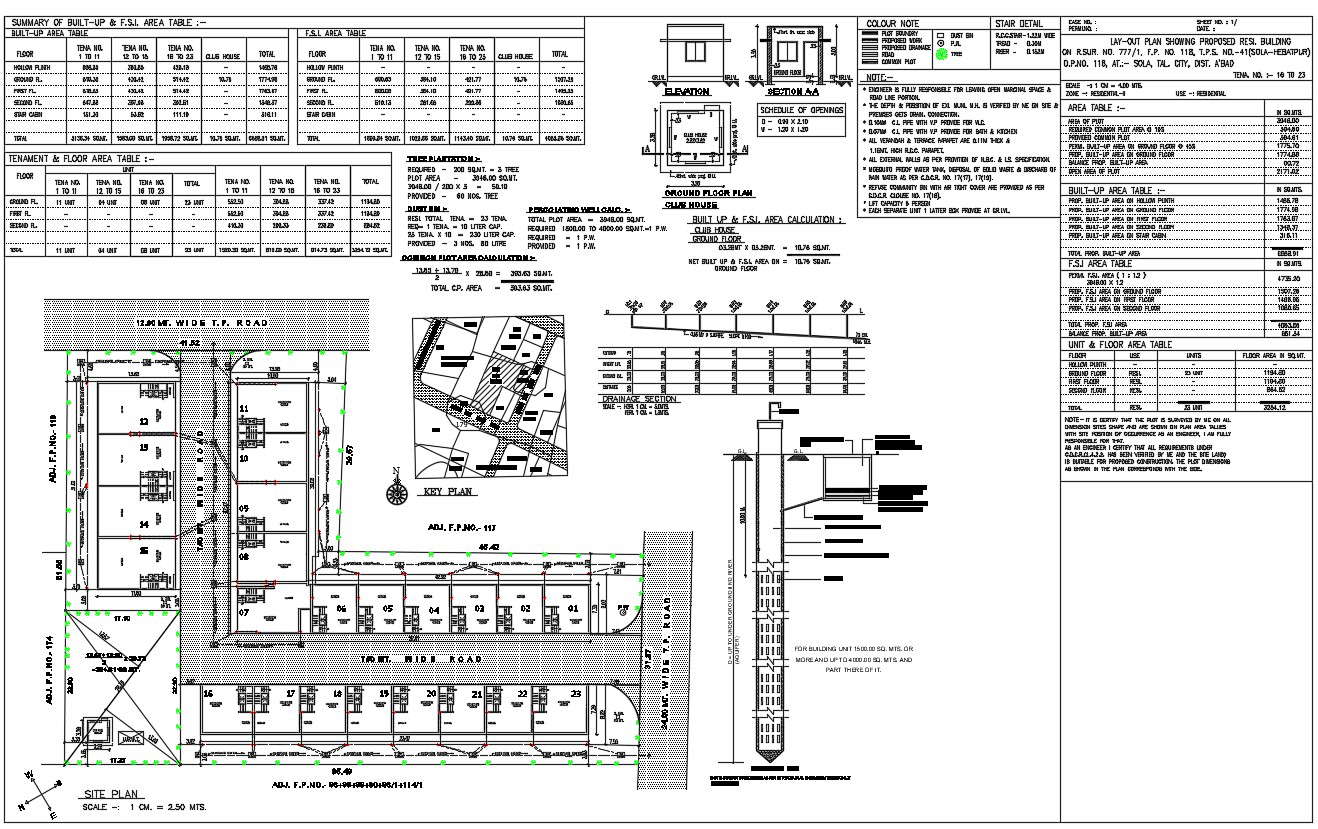 submission-drawing-of-residential-building-with-calculation-autocad