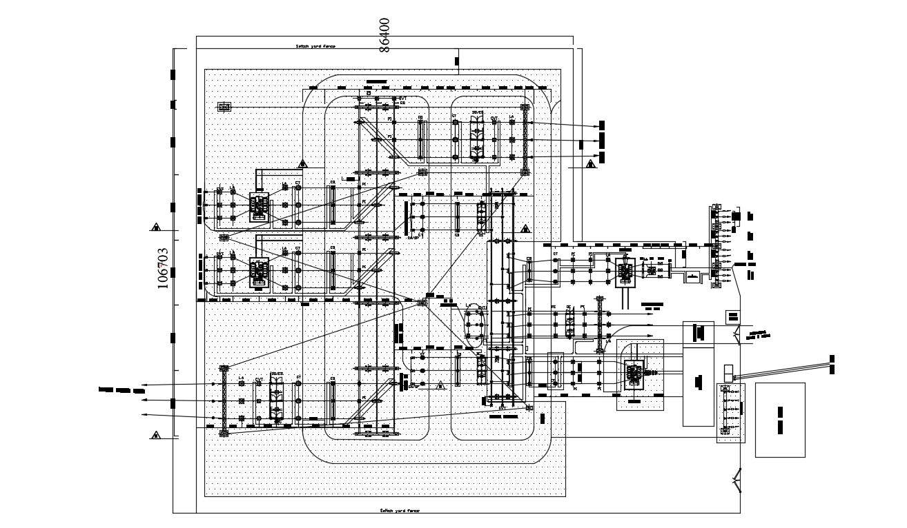 Substation Layout Plan