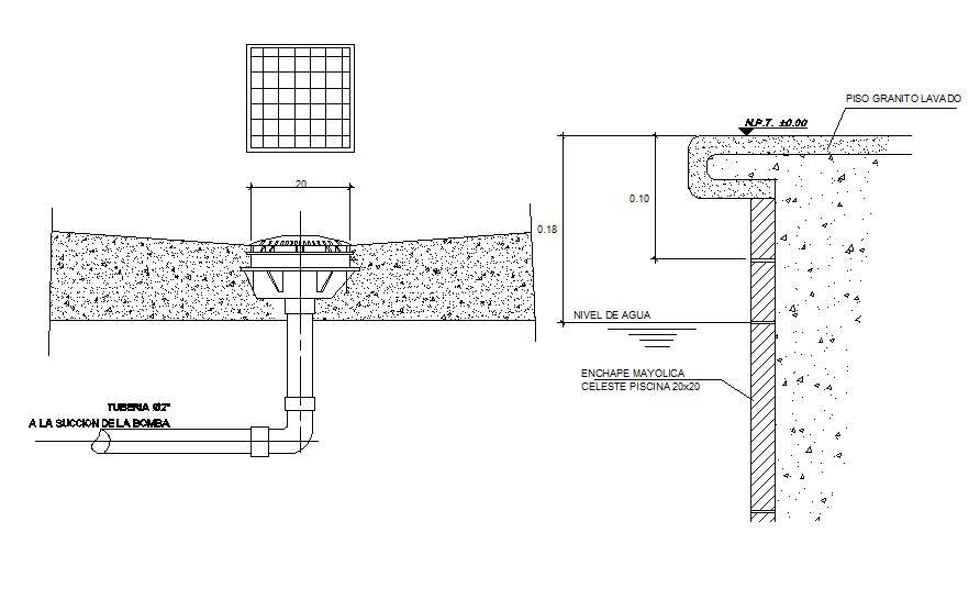 swimming pool construction details