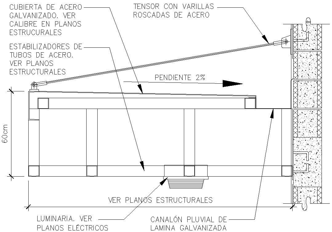 Canopy Cad Drawing