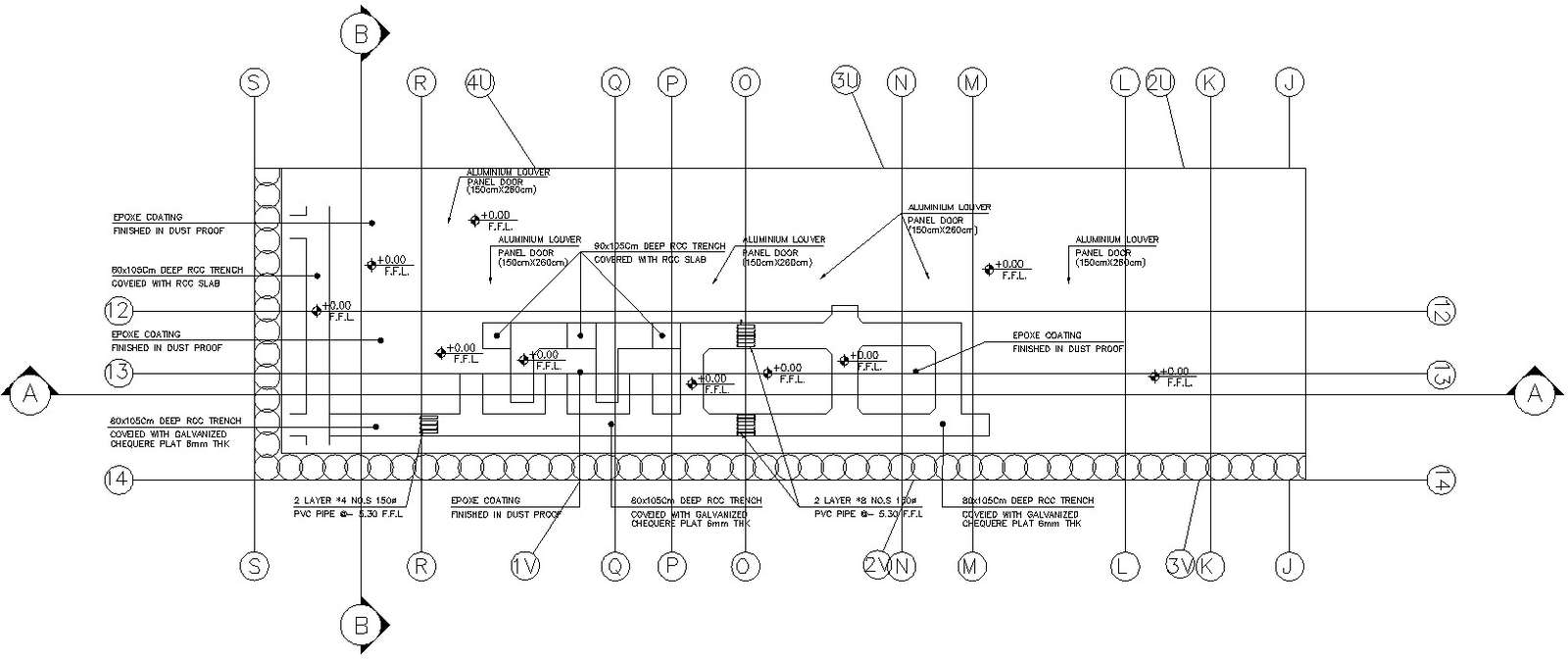 Bungalow of electrical layout plan includes switchboard, fan point, light  point, plug point and also more details,… | Electrical layout, How to plan, Electrical  cad