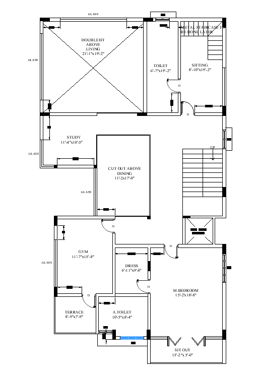 The House floor plan is given in this cad file. Download this 2d cad ...