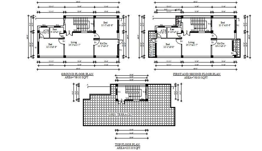 The architecture floor plan stated in this AutoCAD file. Download this