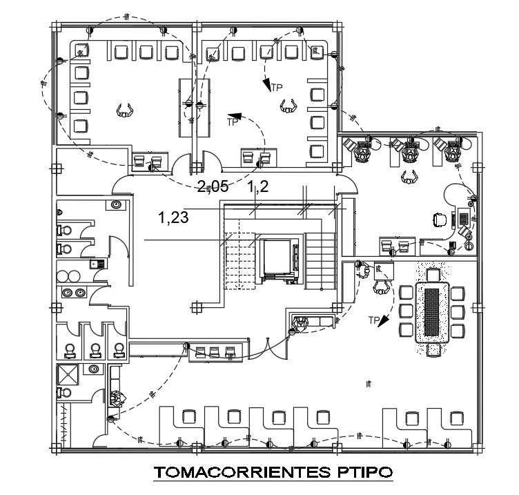 First Floor Plan Of The Mechanical Office Is Given In - vrogue.co