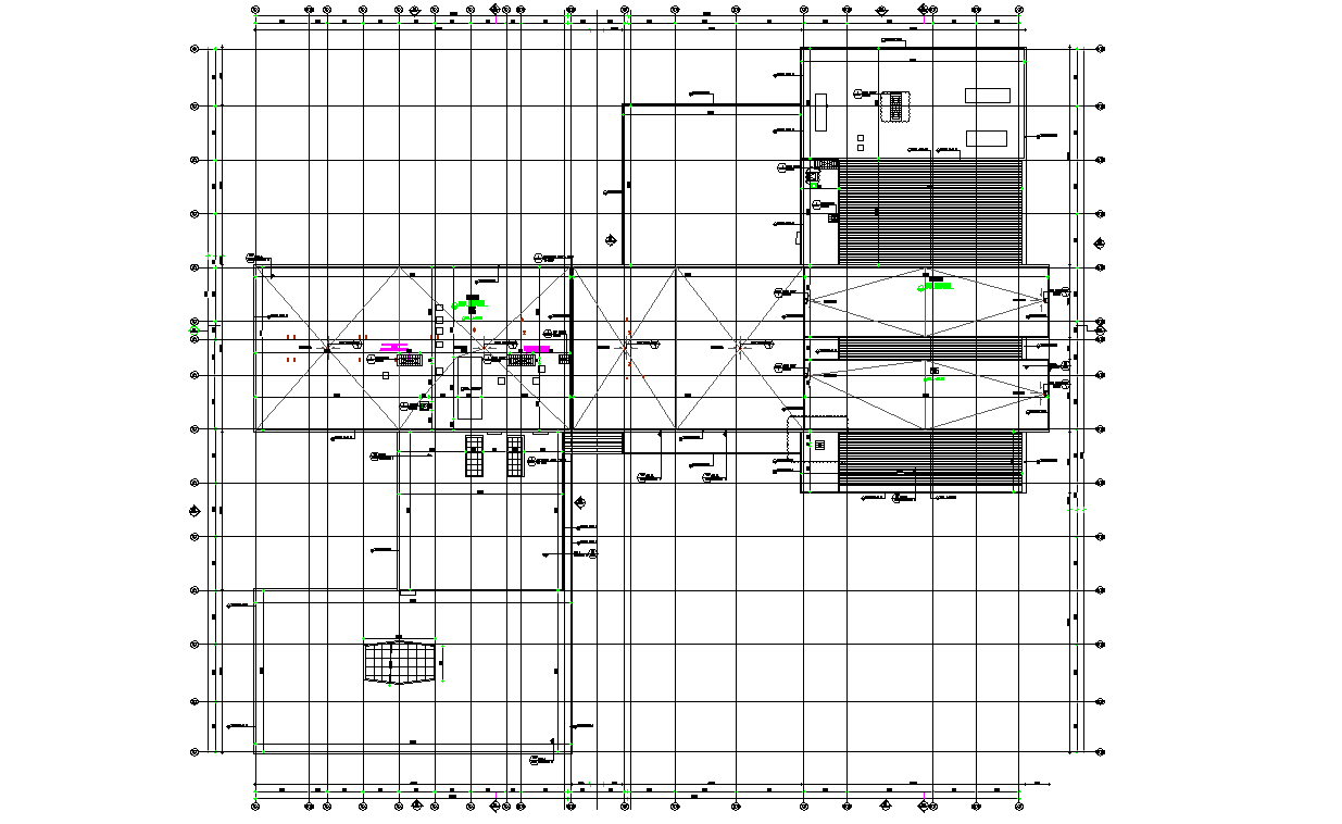 The Drawing File Shows The Floor Plan Details Of Single Story Single 