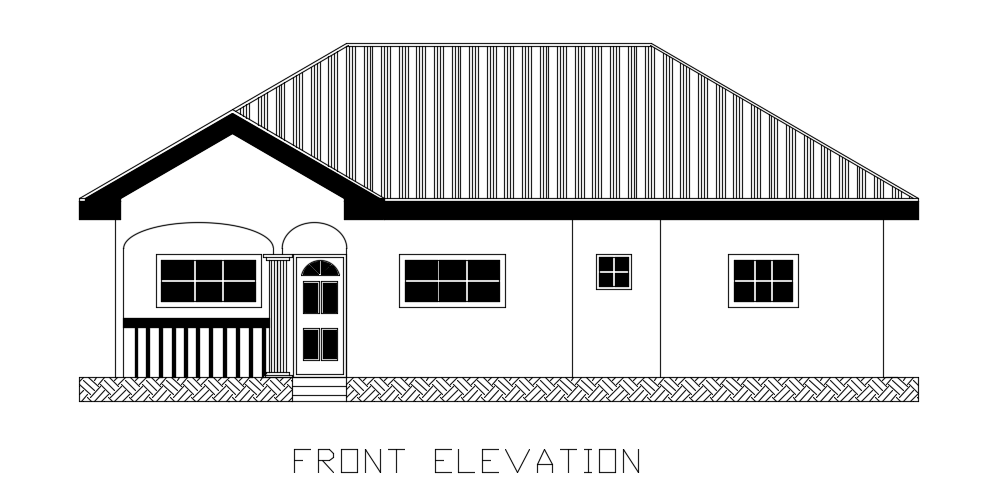 How to Draw a Bungalow in TwoPoint Perspective Step by Step  YouTube