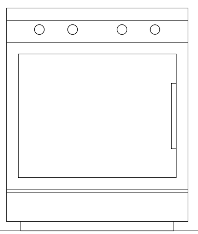 The Top Model Washing Machine Cad Drawing - Cadbull