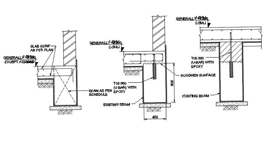 This drawing presents reinforcement detail in this file. Download this ...