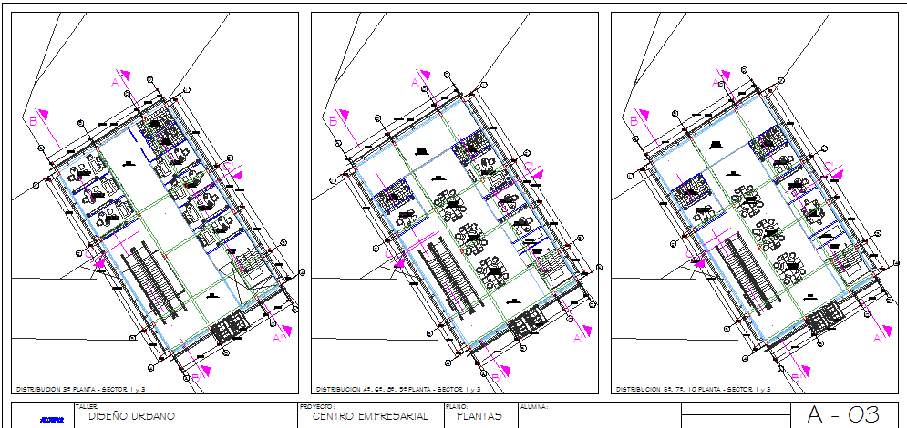 Three Floors Layout Plan Details Of Office Complex Dwg File Cadbull My Xxx Hot Girl