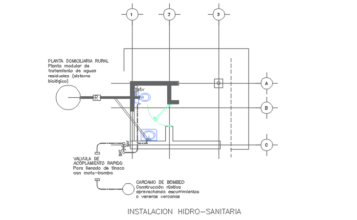 Sanitary Toilet AutoCAD File - Cadbull