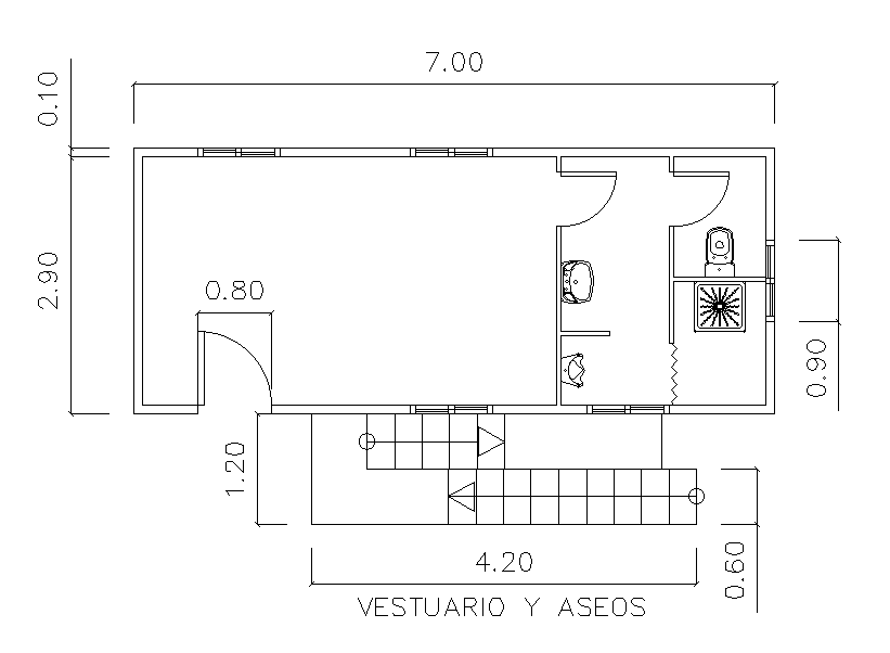 Toilet detail drawing presented in this AutoCAD file. Download this 2d ...