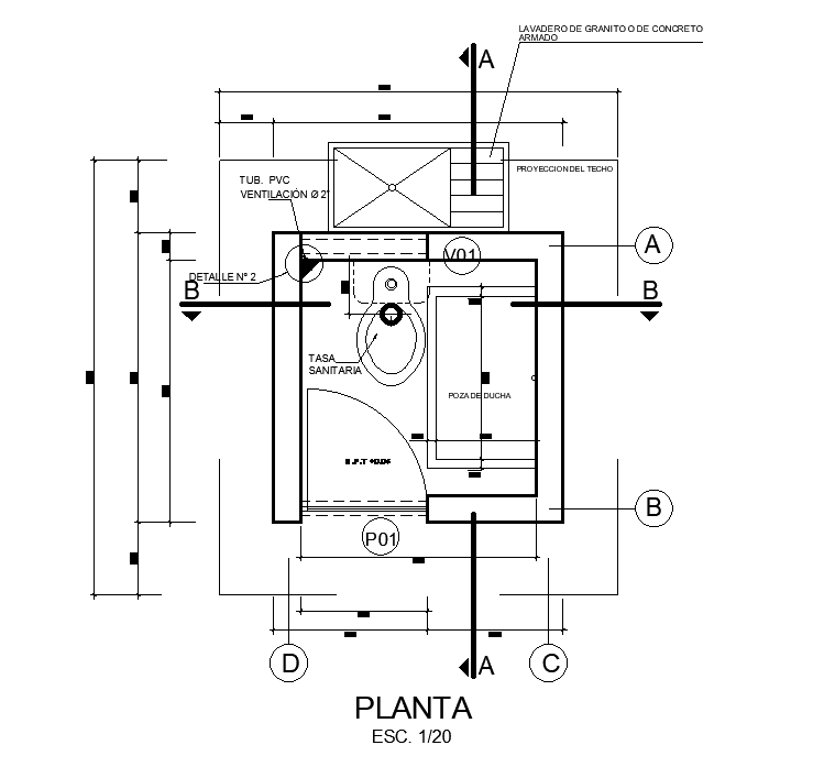 Toilet detail drawing provided in this AutoCAD drawing file. Download ...