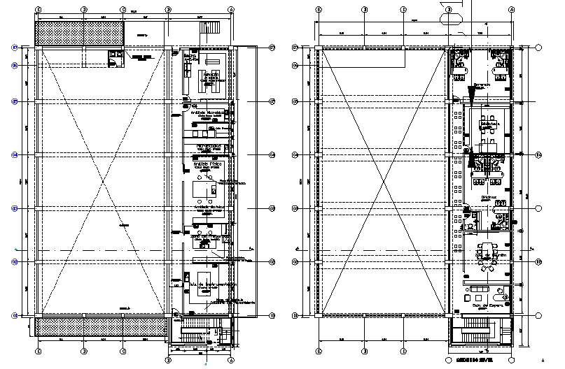 Top View Architectural Plan - Cadbull