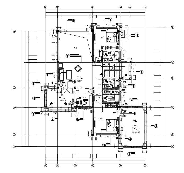 Townhouse Plan AutoCAD Drawing Download DWG File - Cadbull