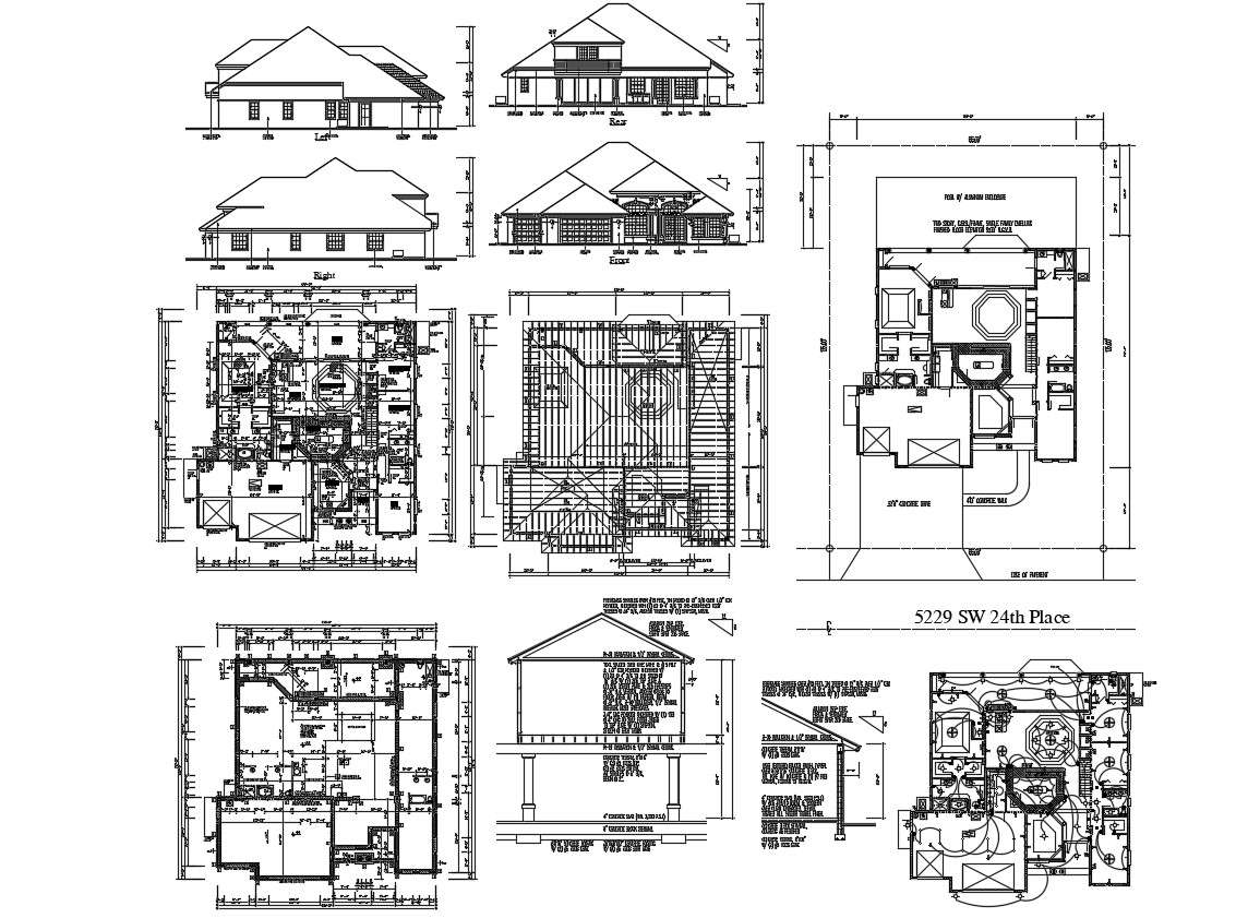 traditional-attic-bungalow-design-architecture-plan-cadbull